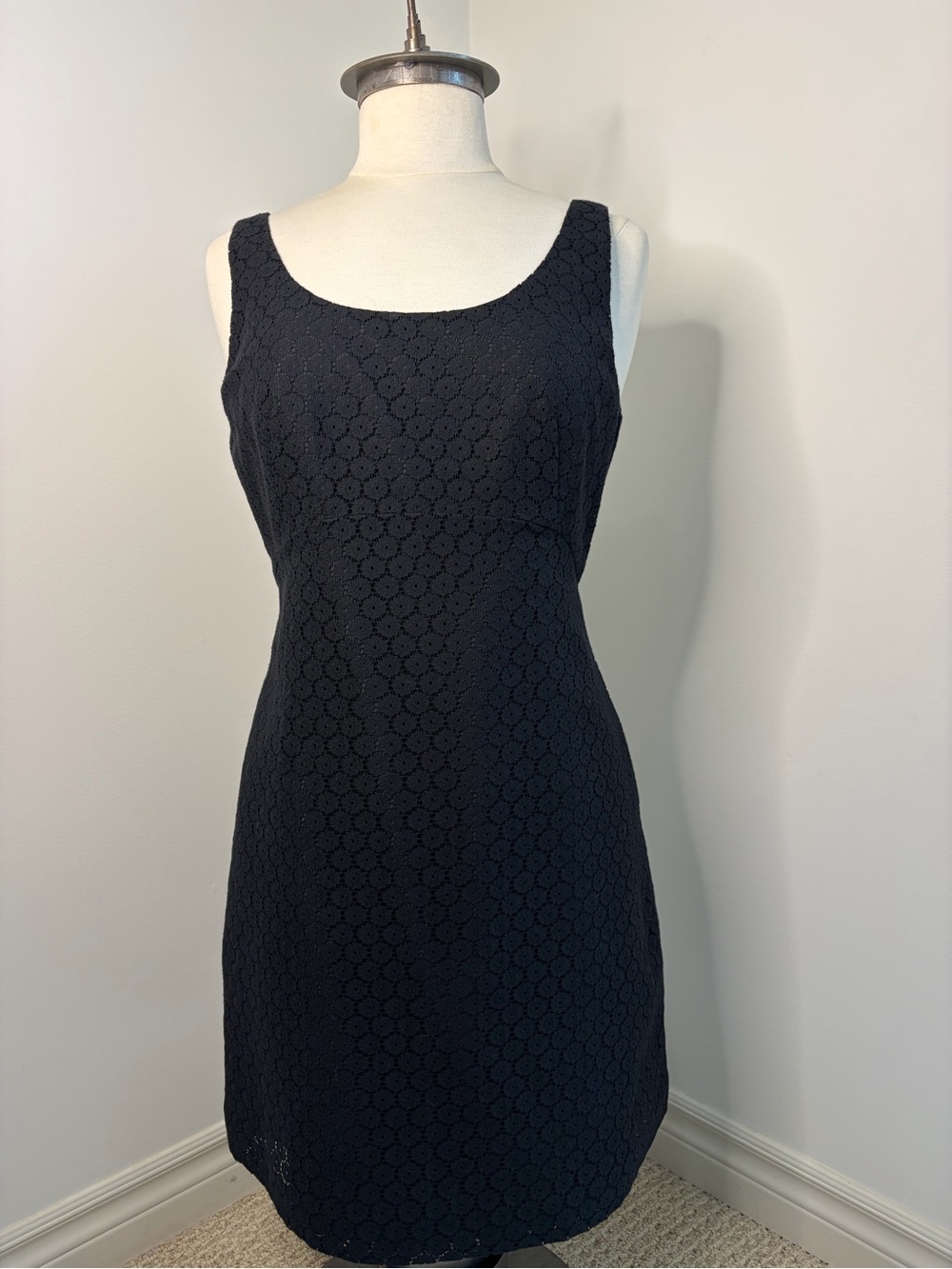 Jacob Black Lace Midi Dress